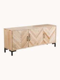 Aparador De Madera Maciza Leif