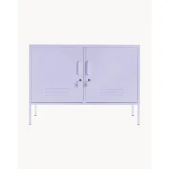Aparador De Metal Con Puertas Mustard