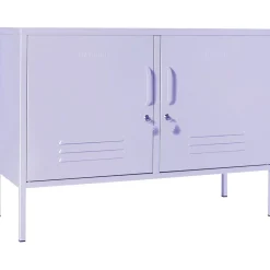 Aparador De Metal Con Puertas Mustard
