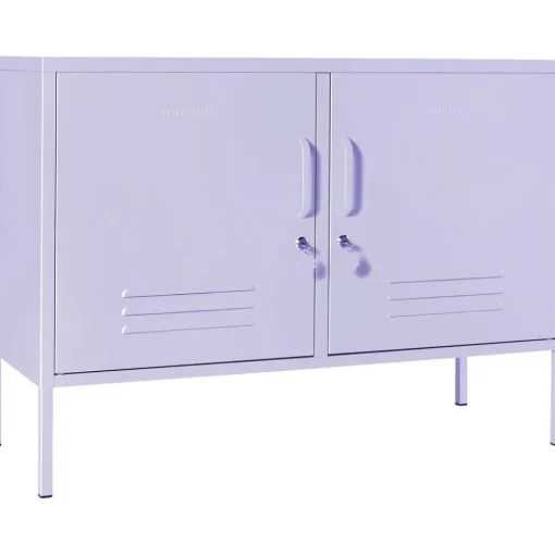 Aparador De Metal Con Puertas Mustard
