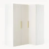 Armario Esquinero Modular Simone, 3 Puertas (165 Cm), Diferentes Variantes