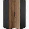 Armario Esquinero Modular Simone, 2 Puertas (115 Cm), Diferentes Variantes
