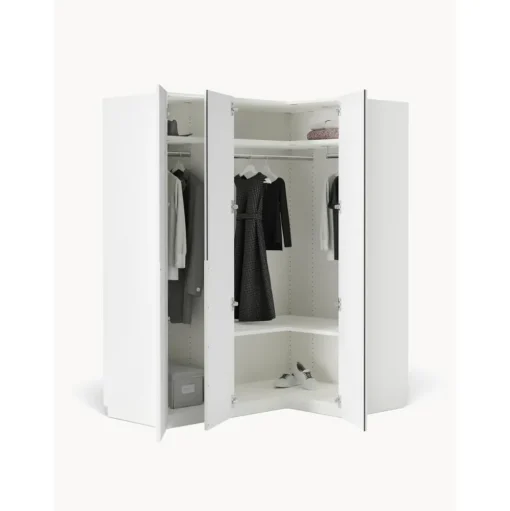 Armario Esquinero Modular Leon, 3 Puertas (165 Cm), Diferentes Variantes