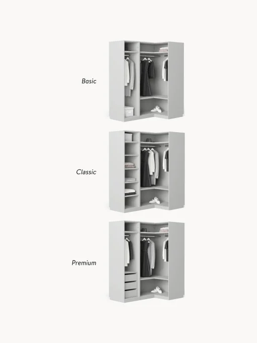 Armario Esquinero Modular Simone, 2 Puertas (115 Cm), Diferentes Variantes
