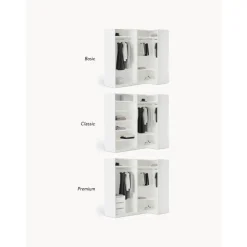 Armario Esquinero Modular Charlotte, 4 Puertas (215 Cm), Diferentes Variantes