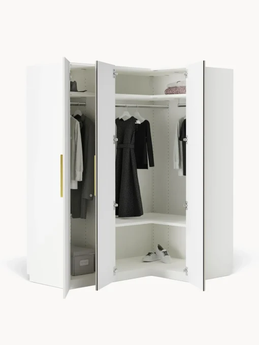 Armario Esquinero Modular Simone, 3 Puertas (165 Cm), Diferentes Variantes