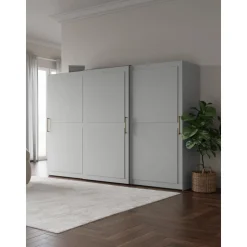 Armario Modular Charlotte, 3 Puertas Correderas (300 Cm), Diferentes Variantes