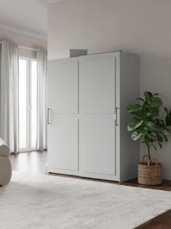 Armario Modular Charlotte, 2 Puertas Correderas (150 Cm), Diferentes Variantes