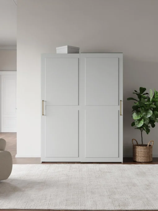 Armario Modular Charlotte, 2 Puertas Correderas (150 Cm), Diferentes Variantes