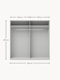 Armario Modular Charlotte, 4 Puertas (200 Cm), Diferentes Variantes