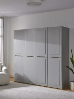 Armario Modular Charlotte, 4 Puertas (200 Cm), Diferentes Variantes