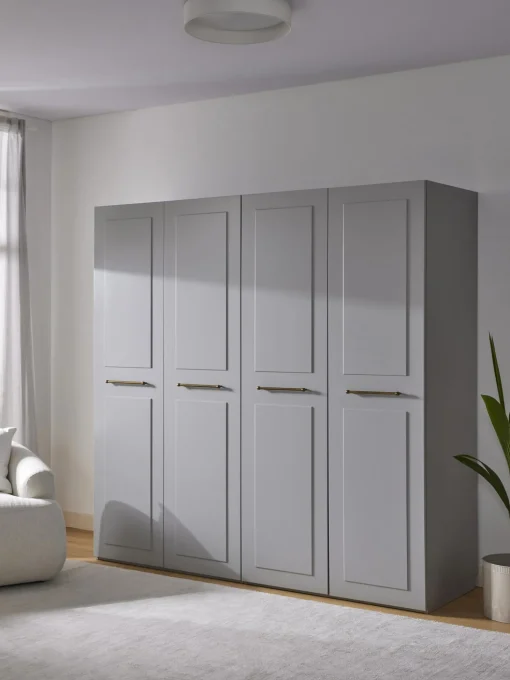 Armario Modular Charlotte, 4 Puertas (200 Cm), Diferentes Variantes