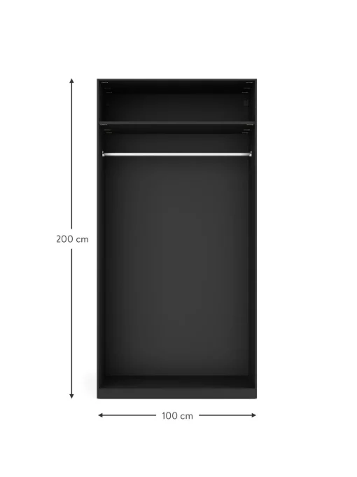 Armario Modular Leon, 2 Puertas (100 Cm), Diferentes Variantes