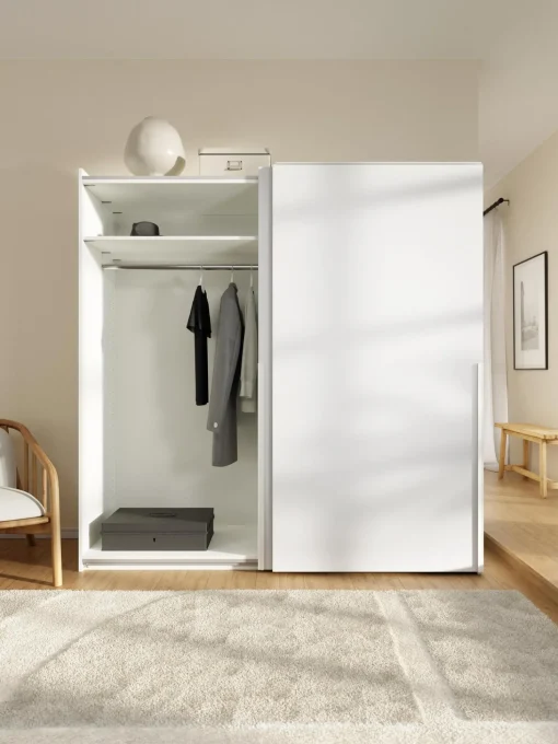 Armario Modular Leon, 2 Puertas Correderas (200 Cm), Diferentes Variantes