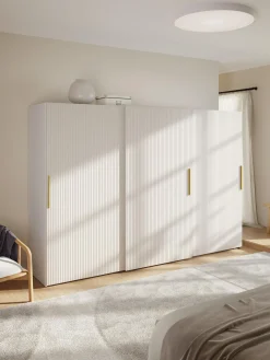 Armario Modular Simone, 3 Puertas Correderas (300 Cm), Diferentes Variantes