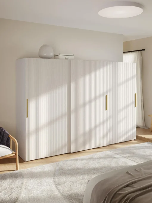 Armario Modular Simone, 3 Puertas Correderas (300 Cm), Diferentes Variantes