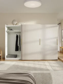 Armario Modular Simone, 3 Puertas Correderas (300 Cm), Diferentes Variantes