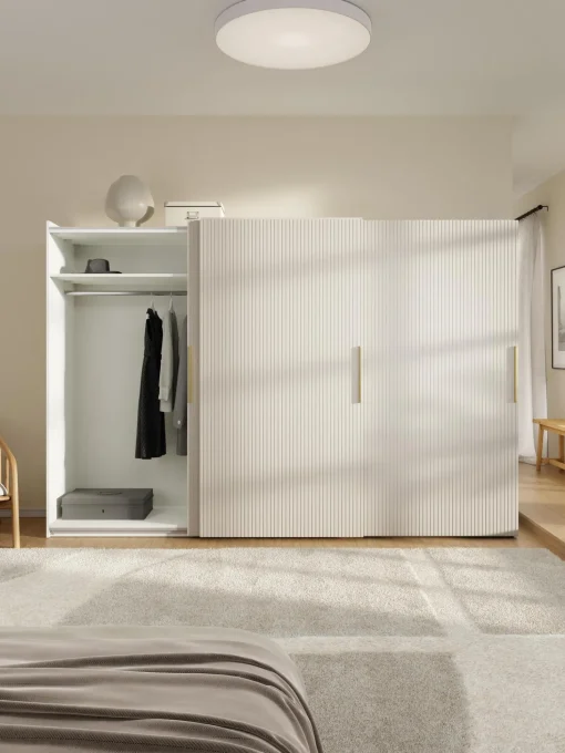 Armario Modular Simone, 3 Puertas Correderas (300 Cm), Diferentes Variantes