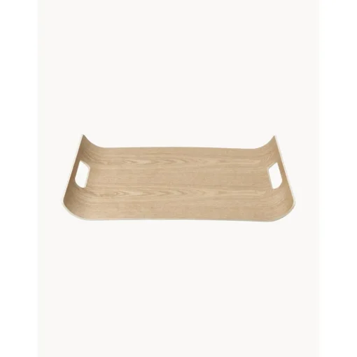 Bandeja Decorativa De Madera Wilo, 43 Cm
