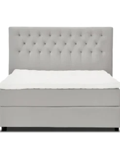Cama Continental De Terciopelo Premium Pheobe