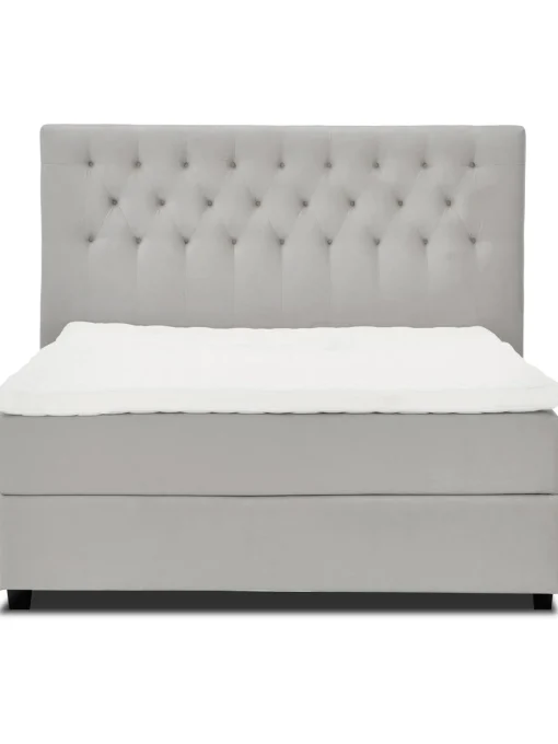 Cama Continental De Terciopelo Premium Pheobe