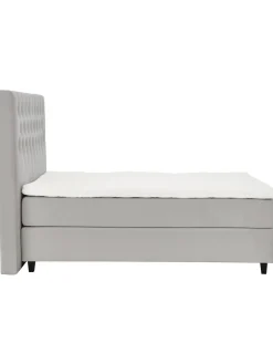 Cama Continental De Terciopelo Premium Pheobe