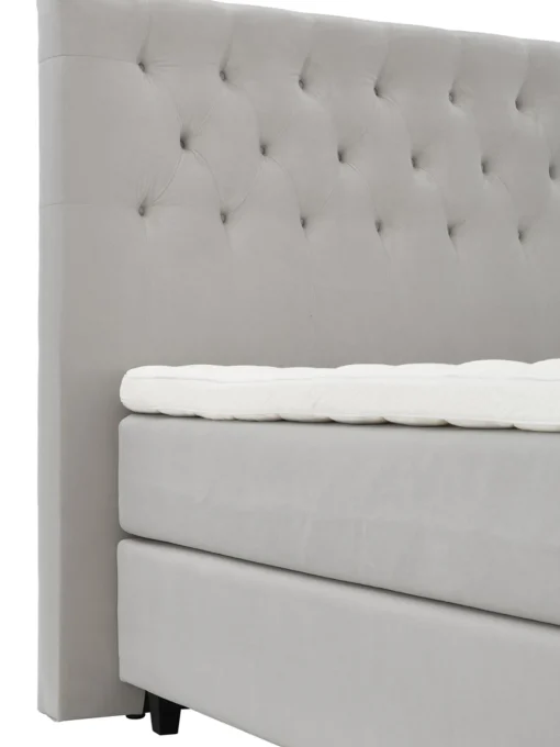 Cama Continental De Terciopelo Premium Pheobe
