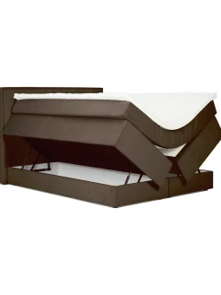 Cama Continental Livia, Con Espacio De Almacenamiento