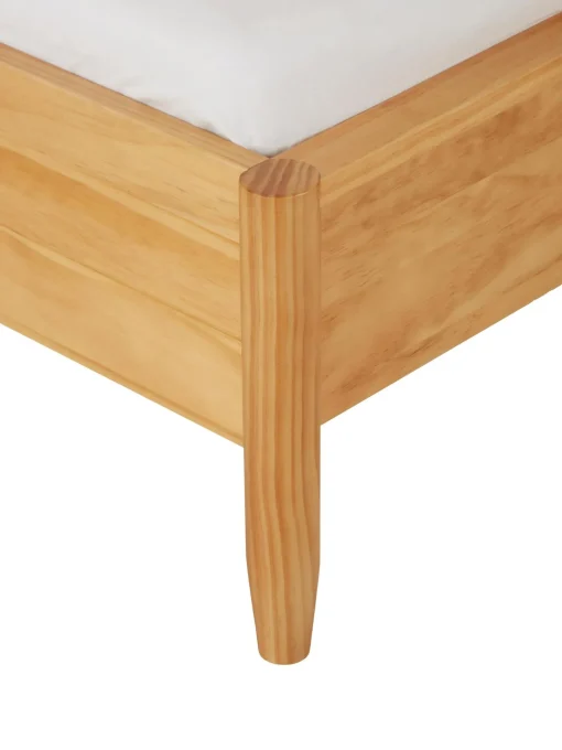 Cama De Madera De Pino Maciza Windsor