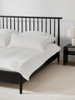 Cama De Madera De Pino Maciza Windsor, Con Cabecero