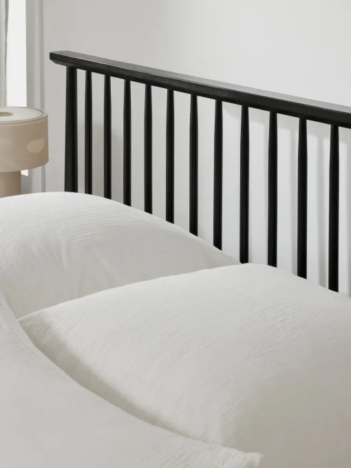 Cama De Madera De Pino Maciza Windsor, Con Cabecero