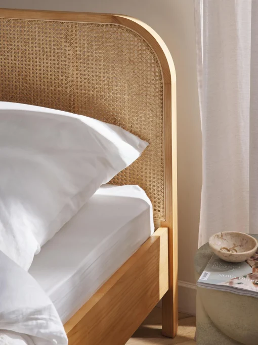 Cama De Madera Jones, Con Cabecero