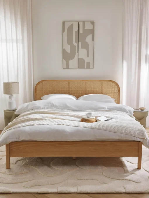 Cama De Madera Jones, Con Cabecero