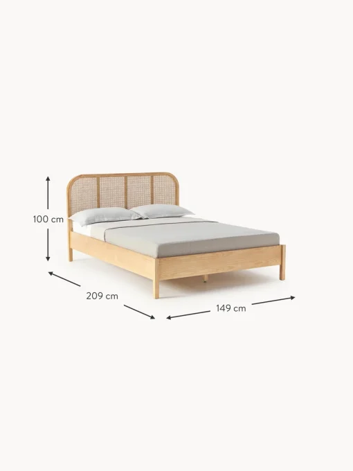 Cama De Madera Jones, Con Cabecero