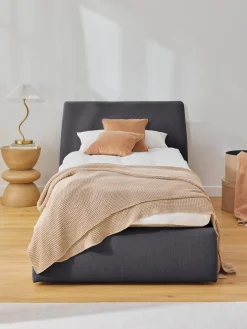 Cama Individual Cloud, Con Espacio De Almacenamiento