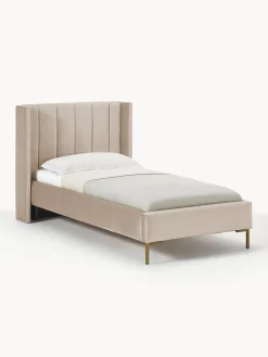 Cama Individual De Terciopelo Dusk