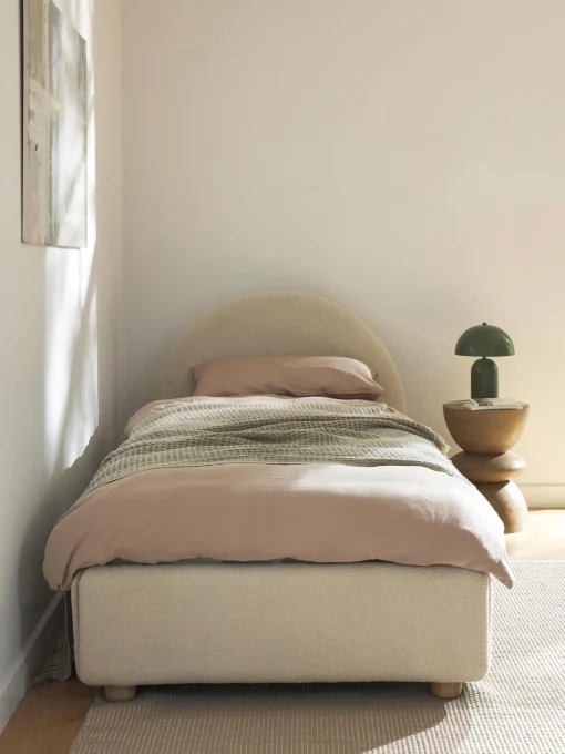 Cama Individual En Tejido Boucle Ebba