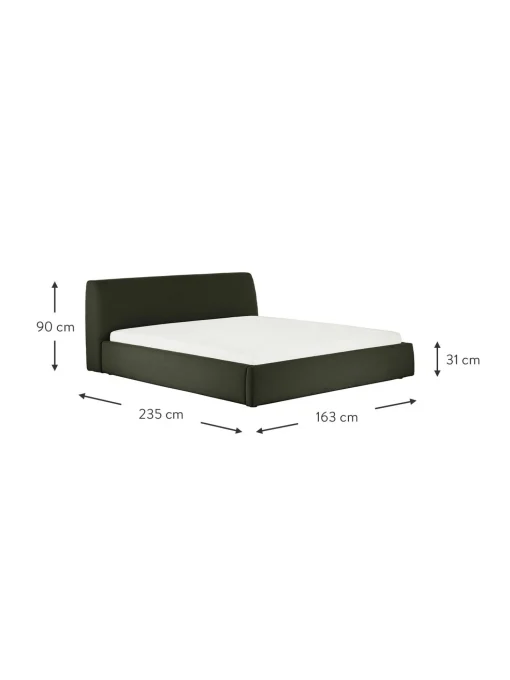Cama Tapizada Cloud