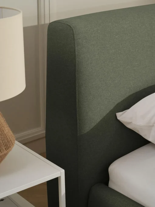 Cama Tapizada Cloud, Con Espacio De Almacenamiento