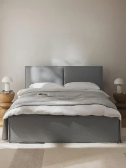 Cama Tapizada Dream, Con Espacio De Almacenamiento