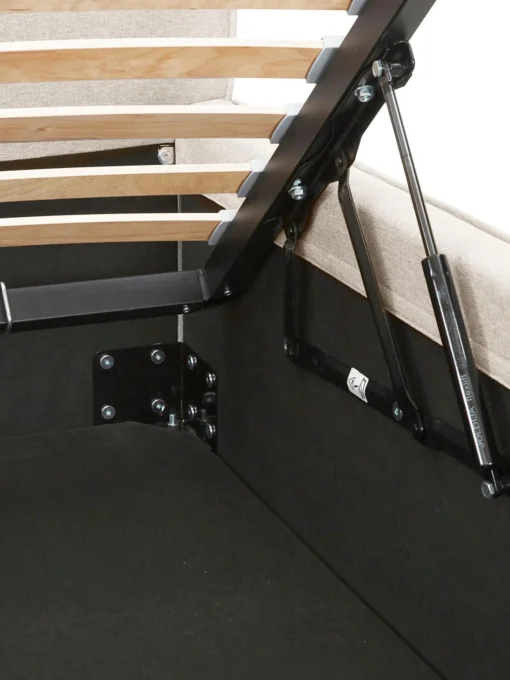 Cama Tapizada Dream, Con Espacio De Almacenamiento
