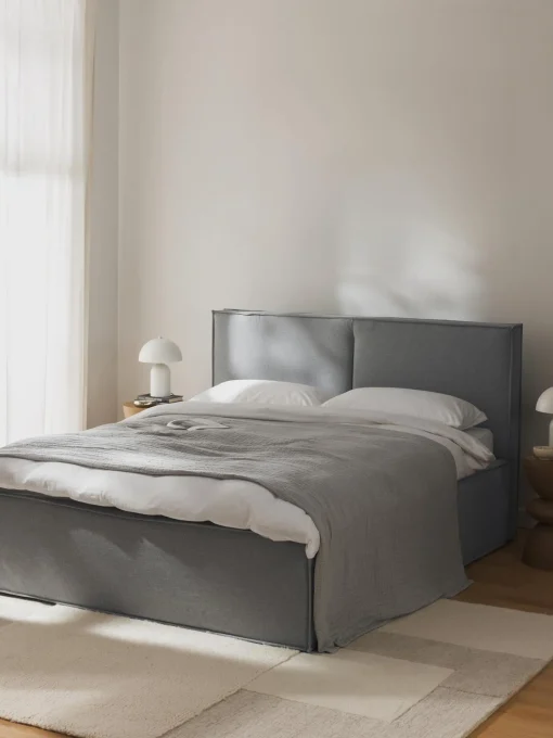 Cama Tapizada Dream, Con Espacio De Almacenamiento