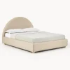 Cama Tapizada Ebba, Con Espacio De Almacenamiento