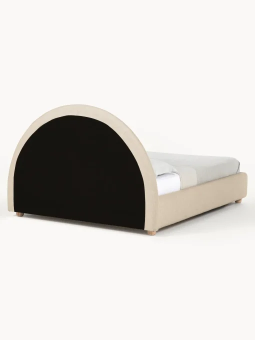 Cama Tapizada Ebba, Con Espacio De Almacenamiento