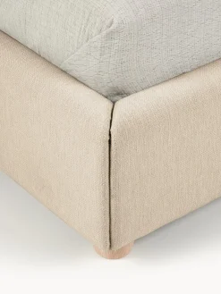 Cama Tapizada Ebba, Con Espacio De Almacenamiento