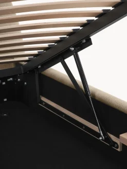Cama Tapizada Ebba, Con Espacio De Almacenamiento