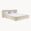 Cama Tapizada En Pana Lennon