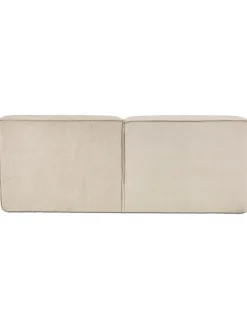 Cama Tapizada En Pana Lennon