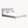 Cama Tapizada En Terciopelo Peace