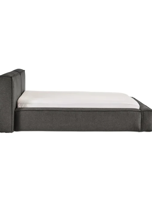 Cama Tapizada Lennon, Con Espacio De Almacenamiento